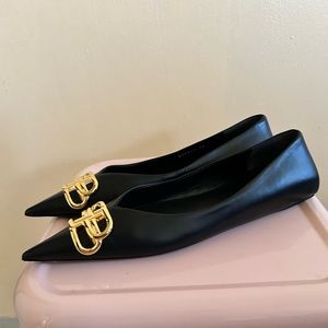 BALENCIAGA NAPPA FLATS